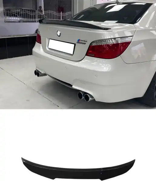 BMW 5-Series E60 2004-2010 Sedan PSM-Style Gloss Black Trunk Spoiler Wing