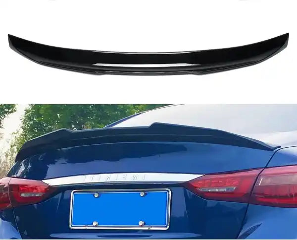 BMW 5-Series E60 2004-2010 Sedan PSM-Style Gloss Black Trunk Spoiler Wing