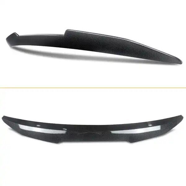 BMW 5 Series E60 Sedan PSM Style 2004-2010 Carbon Fiber Rear Trunk Spoiler