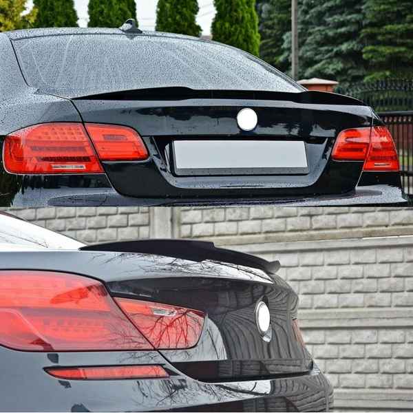 BMW E92 328i 335i M3 2007-2012 PSM Style Gloss Black Rear Trunk Spoiler