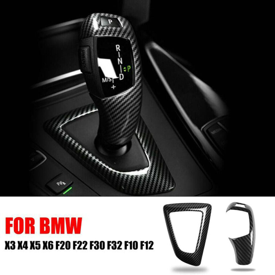 BMW F25 F26 F10 F07 F06 F12 F13 X3 X4 5 GT Gear Shift Knob Cover Gear shift