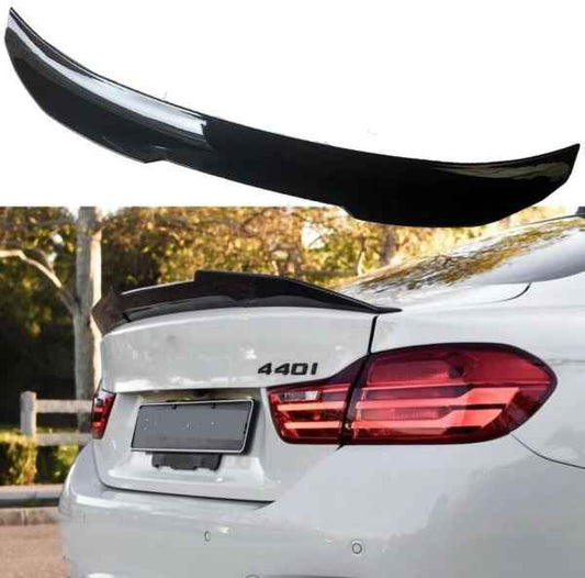 BMW 4 Series F32 Coupe 2014-2021 Gloss Black PSM Style Rear Trunk Wing Spoiler