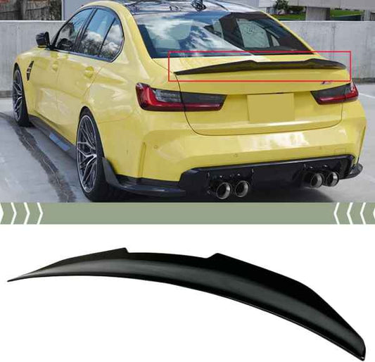 BMW 3 Series G20 318d 320d 330d G80 M3 2019-2023 Black PSM Rear Wing Spoiler