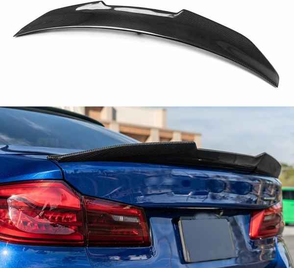 BMW G30 G31 G38 530i 540i F90 M5 2017-2022 Carbon Fiber PSM Rear Trunk Spoiler