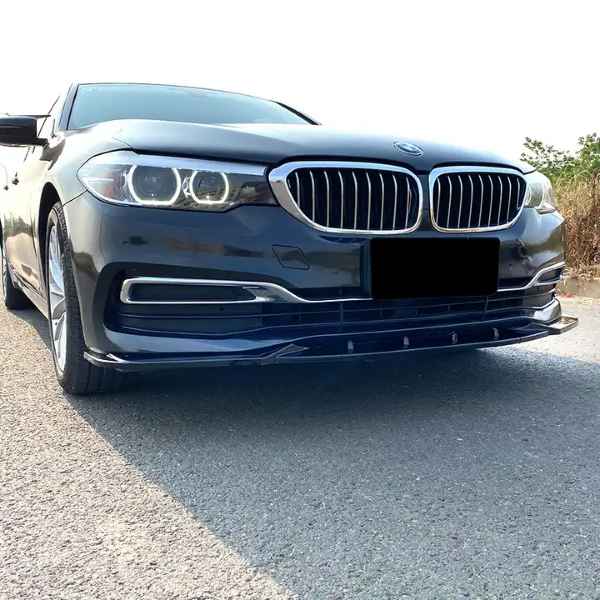 BMW 5 Series G30 G31 2017-2020 Gloss Black Front Bumper Lip Splitter