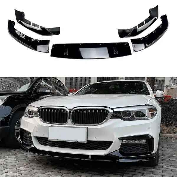 BMWG30 G31  5 series 2017-2020 M Sport Pre-Facelift Gloss Black MP Front Splitter