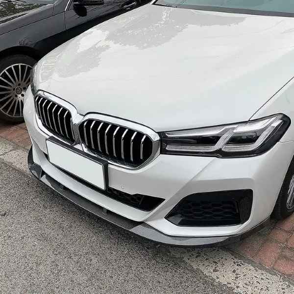 BMW G30 M5 5 Series M Sport 2017 2018 2019 2020 Bumper Lip Splitter Carbon Fiber Look