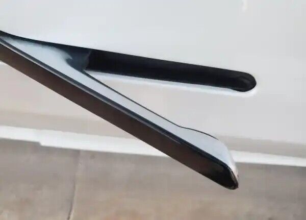 2017-2023 Tesla Model 3  4pc Matte Black Side Door Push Handle Cover Trims