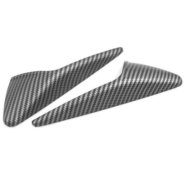 For Tesla Model Y 3 S X Matte Carbon Fiber Side camera protection cover 2PCS