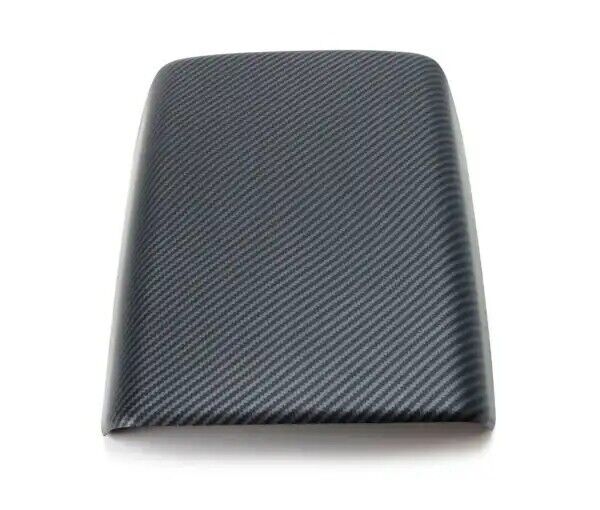 Tesla Model 3 2017-2023 Matte Carbon Center Console Armrest Box Cover