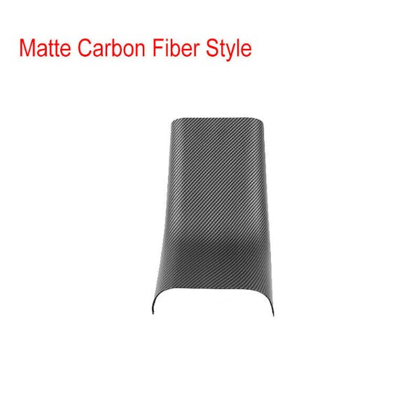 Tesla Model 3 2017-2023 Matte Carbon Fiber Rear Air Outlet Anti-Kick Panel