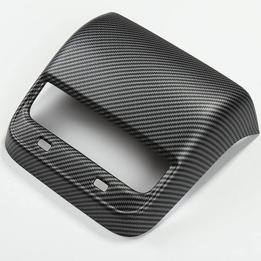 Tesla Model Y 2020-2023 Matte Carbon Fiber Rear Air Vent Outlet Cover Trim