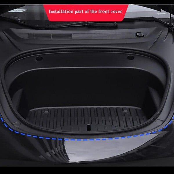 Tesla Model Y Wind Noise Reduction Kit A-pillar Car Door Seal Strips