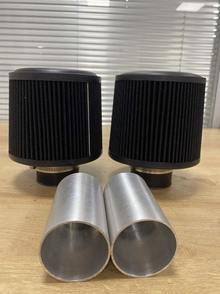 BMW N54 FILTER AIR INTAKE KIT DUAL CONE INTAKE W/ FILTERS 135i 335i 535i 3.0L