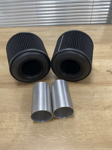 BMW N54 FILTER AIR INTAKE KIT DUAL CONE INTAKE W/ FILTERS 135i 335i 535i 3.0L