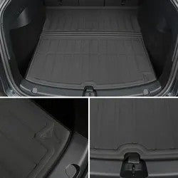 Tesla Model 3 Tpe Rear Back Trunk Car Mat Nano print