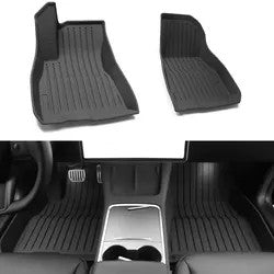 Tesla Model 3 2021-2023 TPE All weather floor mats in Nano Pattern