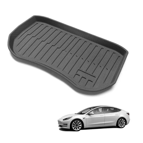 Tesla Model 3 2021-2023 Tpe Front Frunk Nano Pattern Mat