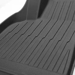 Tesla Model Y 5 Seater 2020-2023 TPE All Weather 3D Nano Pattern Car Deep Dish Floor Mats