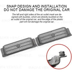 Tesla Model 3 2017-2023 Grille Under Seat Air Vent Protector